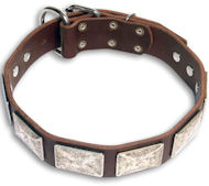 Best Brown collar 24'' for Cane Corso /24 inch dog collar -c83