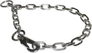 FUR SAVER DOG COLLAR WITH SNAP HOOK - Chain Choke for Cane-Corso