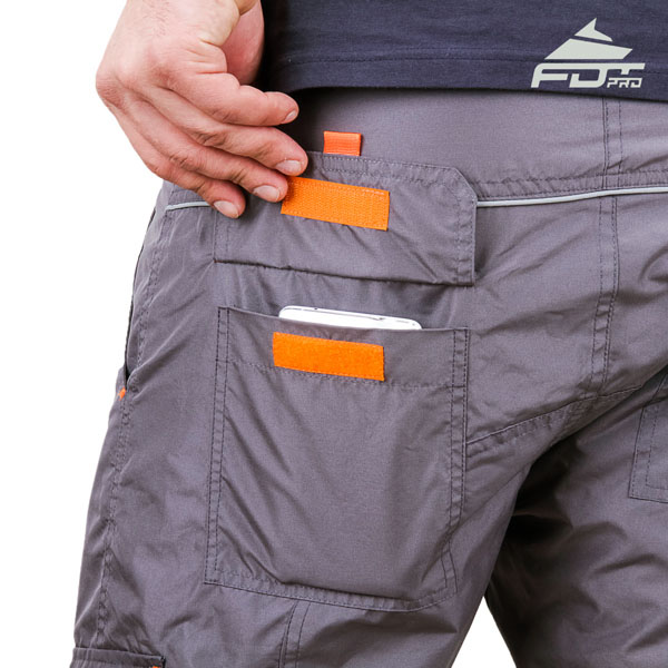 Comfortable Design FDT Pro Pants with Useful Back Pockets for Dog Training