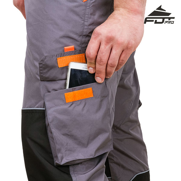 Comfortable Design FDT Professional Pants with Handy Back Pockets for Dog Training
