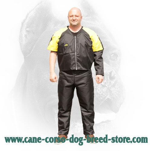 Scratch Suit with Removable Sleeves for Dog Training
