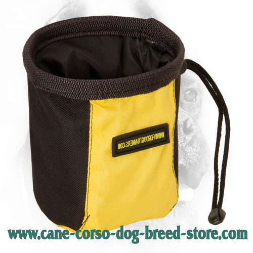 Hands-Free Dog Treat Bag for Feeding Your Cane Corso