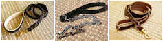 Leather leashes