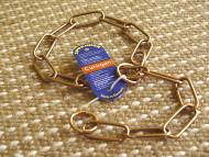Curogan Fur Saver Dog Collar-brass slip dog collar