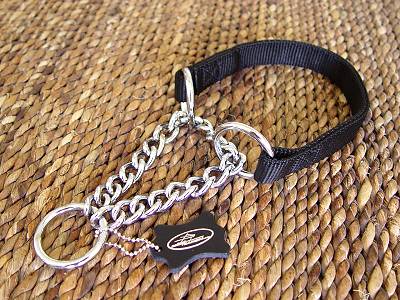 All Weather Chain Choke  Nylon Martingale Dog Collar for Cane corso 