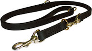 Leather dog leash multi functional