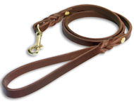 Leather lead 150cm dog leash width 2cm Leather lead 150cm dog leash width 2cm