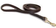 Handcrafted leather dog leash – 4 foot Handcrafted leather dog leash – 4 foot