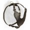 Multifunctional Leather Cane Corso Harness for Daily Use