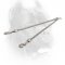 Chrome Plated Cane Corso Coupler for Walking Two Dogs