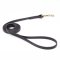 Black Biothane Cane Corso Leash for Walking, Tracking
