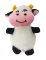 6" Cow Mini Dog Toy