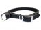 Adjustable Leather Slip Canine Collar&Strong NICKEL hardware