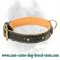 Royal Nappa Leather Padded Dog Collar for Cane Corso