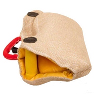 Puppy Jute Cane Corso Bite Builder with Inside Handles