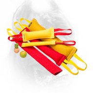 French Linen Cane Corso Bite Training Set (8 Dog Supplies)