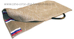 cover made of jute with handle