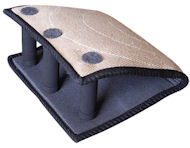 Guarantee Puppy Bite Builder w/h 3 handle made of jute-Wedge Tug