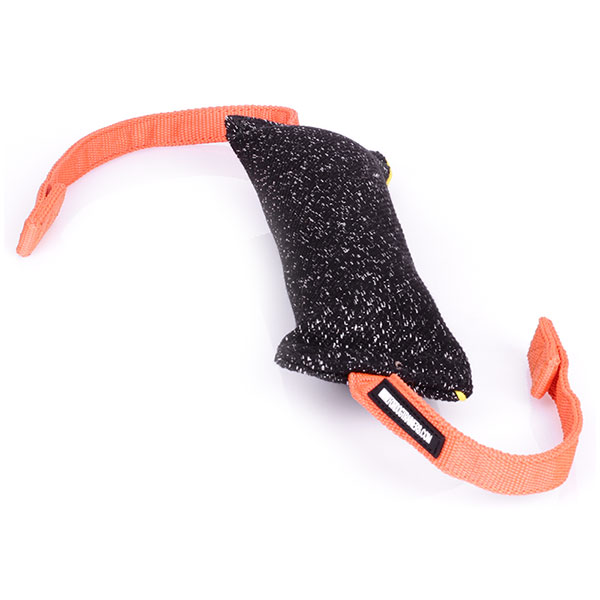 French Linen Bite Tug with Two Handles - Click Image to Close