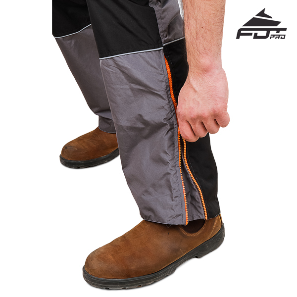 Durable Zippers on Pro Pants for Dog Trainers