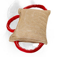 3 Handled Dog Bite Pad Made of Jute