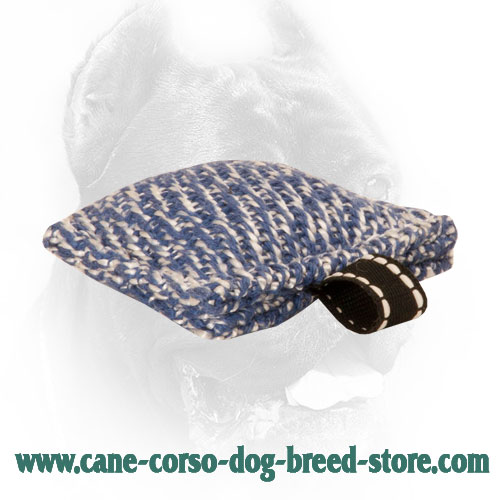 French Linen Cane Corso Bite Tug for Bite Work