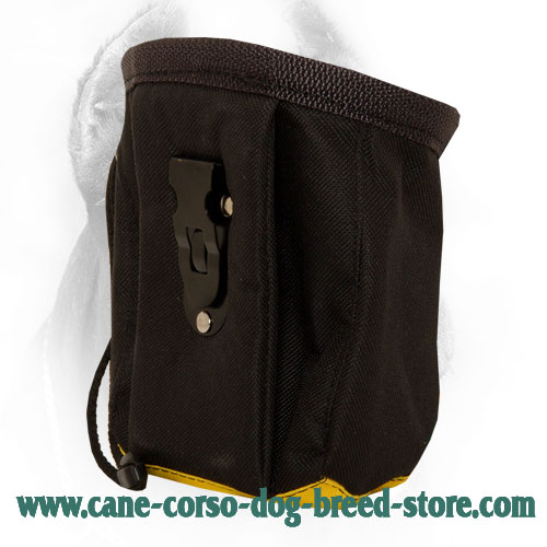 Nylon Dog Treat Bag for Feeding Your Cane Corso During Training