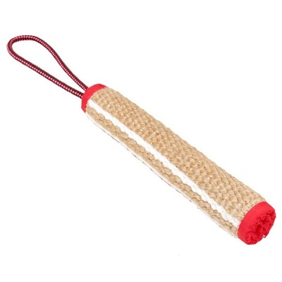Jute Cane Corso Bite Tug with Comfortable Handle