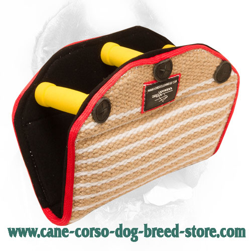 Jute Cane Corso Bite Builder for Puppy Bite Training