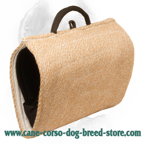 Easy in Use Jute Cane Corso Bite Builder for Advanced Bite Training