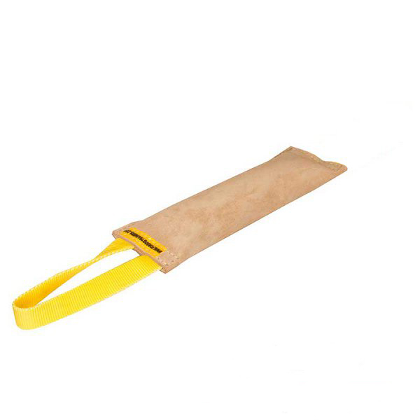 Leather Bite Tug Meant for Stronger Grip Training