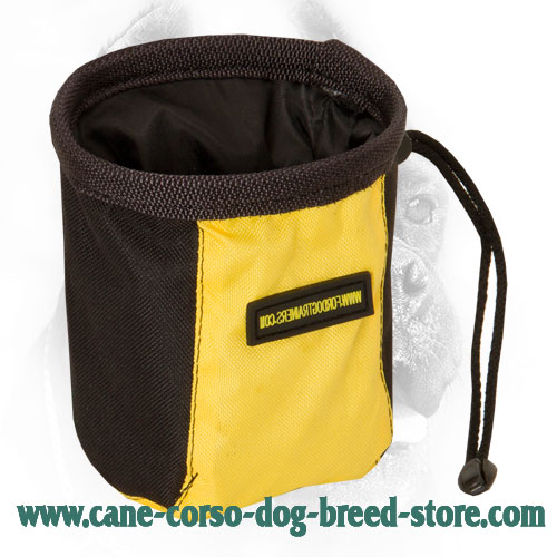 Nylon Treat Pouch for Rewarding Your Cane Corso During Training