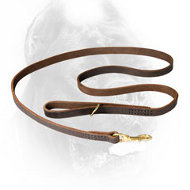 Classic Design Leather Dog Leash Hand Stitched