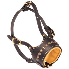 Handmade super durable dog muzzle